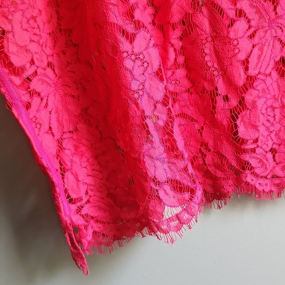 Valentino Pink Lace Blouse - Picture 3 of 14